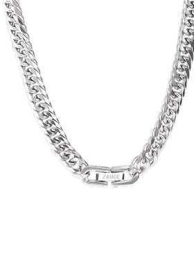 ZAUCE造赐 多切面双织古巴链 喜平链 电镀白金18K黄金