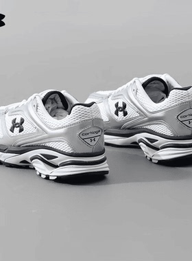 安德玛UA官方HOVR Apparition男女情侣运动网面休闲鞋3027595AD