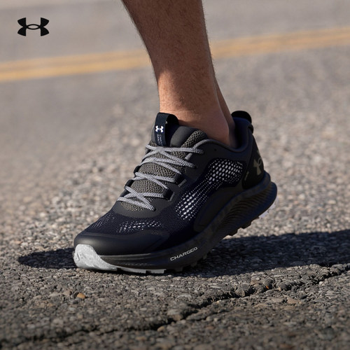 安德玛官方UA男子跑步鞋户外透气耐磨休闲低帮轻便运动鞋3024186