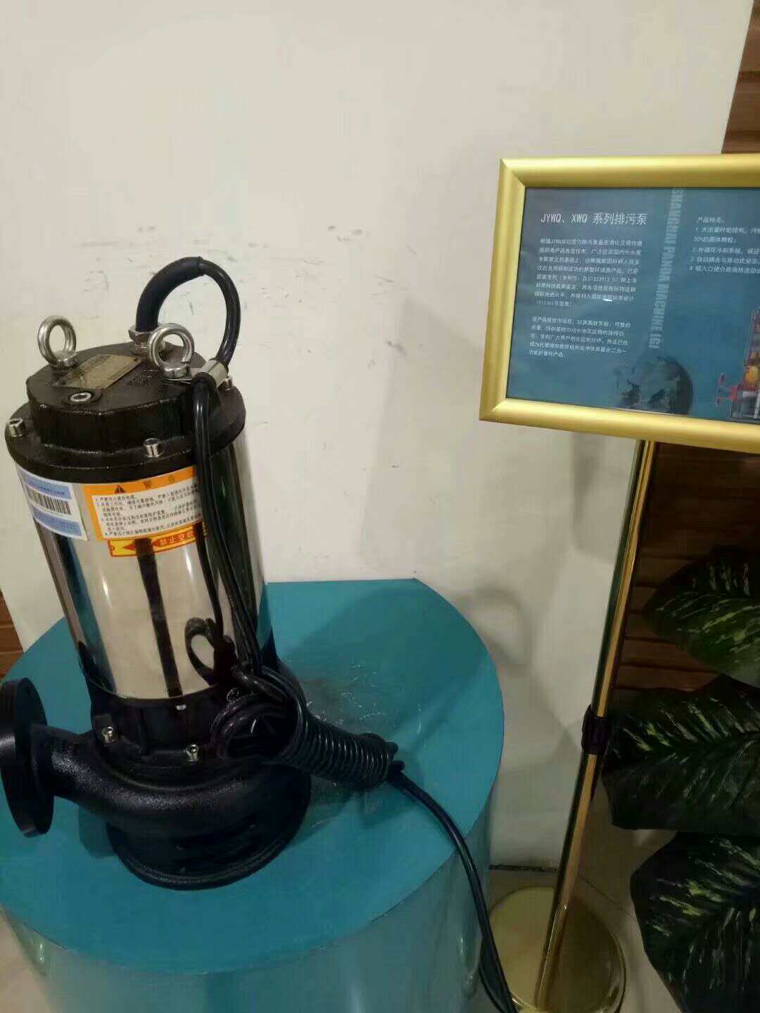 jcd山双轮水泵不锈钢东wq潜水泵p排污泵升提泵潜污泵wq污水泵双轮