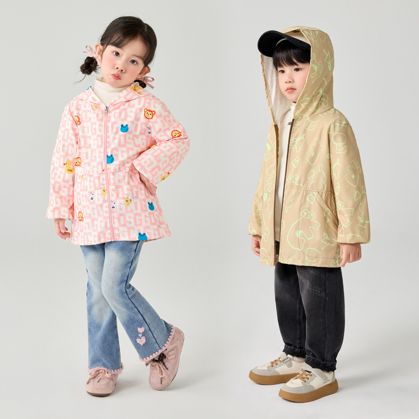女童洋气护衣罩衣秋冬拉链羽绒服防脏男外穿防水韩版洋气宝宝吃饭,童装/婴儿装/亲子装,反穿衣/罩衣,淘宝优惠券,粉丝福利购,淘宝优惠卷