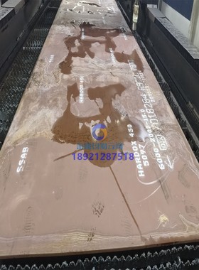 hardox450瑞典进口焊达耐磨钢板切割机械加工矿山设备建材用