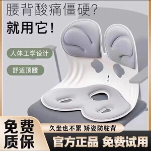 Bkt护腰坐垫办公室腰靠座椅靠垫久坐腰垫神器椅子坐姿矫正靠背垫