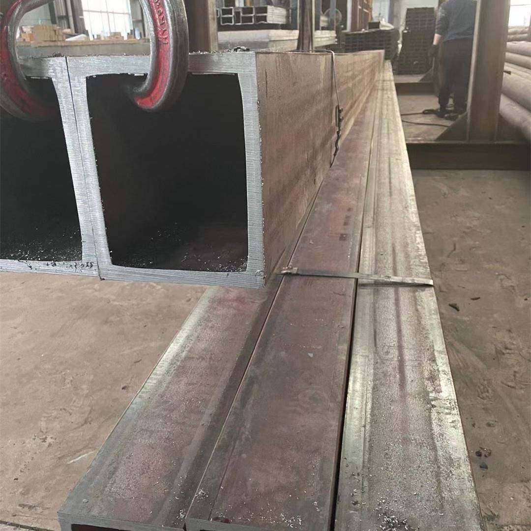 Q355B直角方管E355玻璃幕墙小R角方管ST52直角无缝方矩管