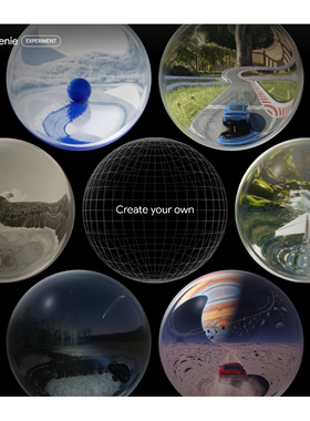 Genie3世界模型/美区Gemini Ultra 一个月/Antigravity/精灵计划