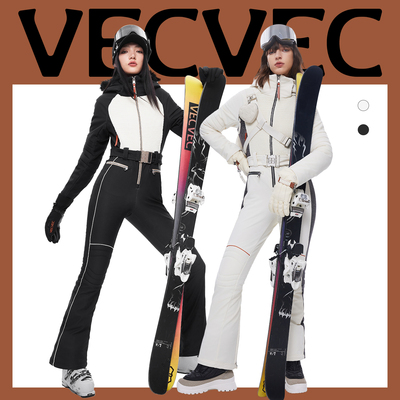 VECVEC双板加厚保暖滑雪服