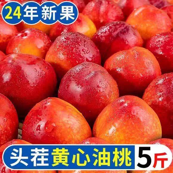 黄心油桃新鲜水果应季大桃子当季水密桃孕妇蜜脆桃整箱包邮