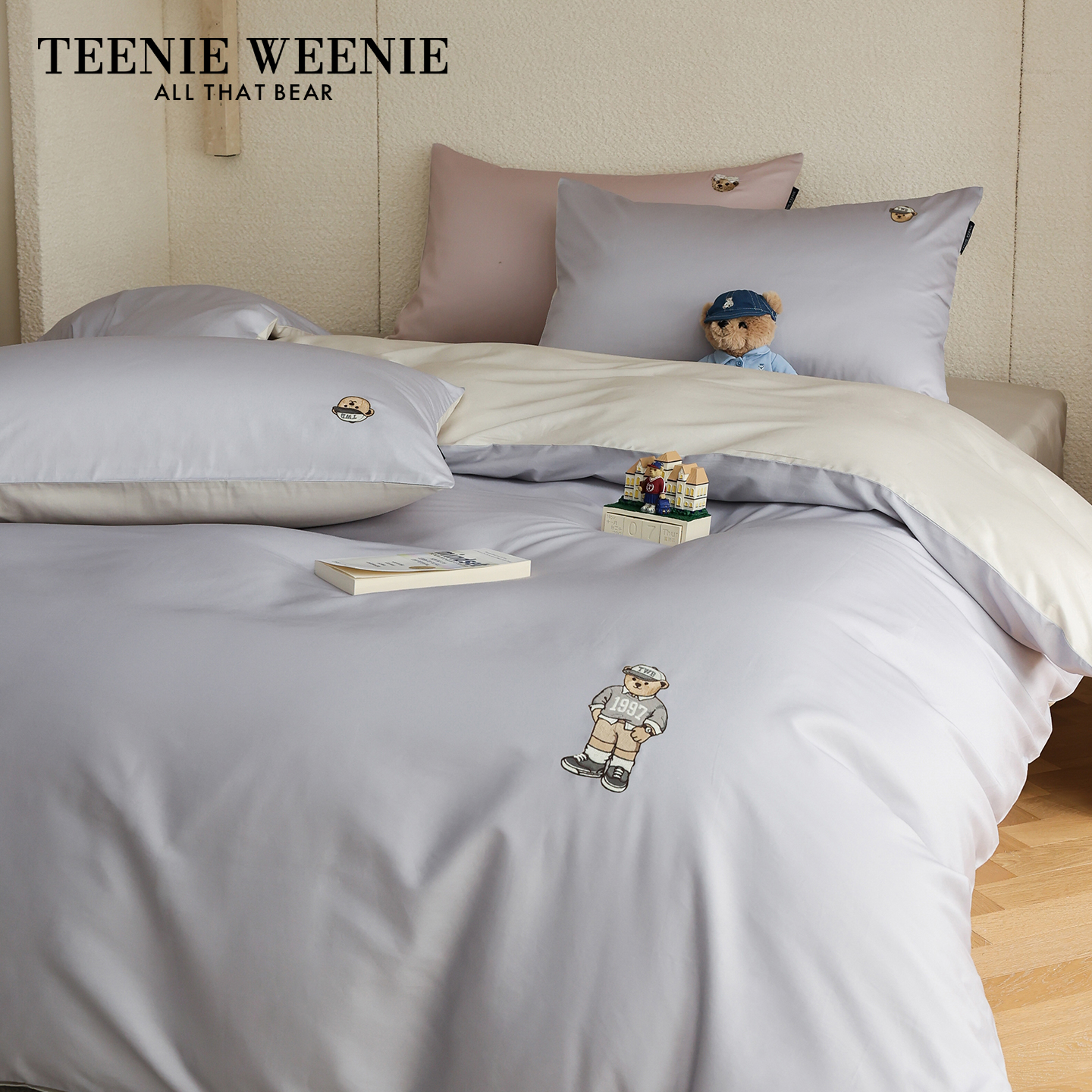 TeenieWeenie小熊全面纯棉套件