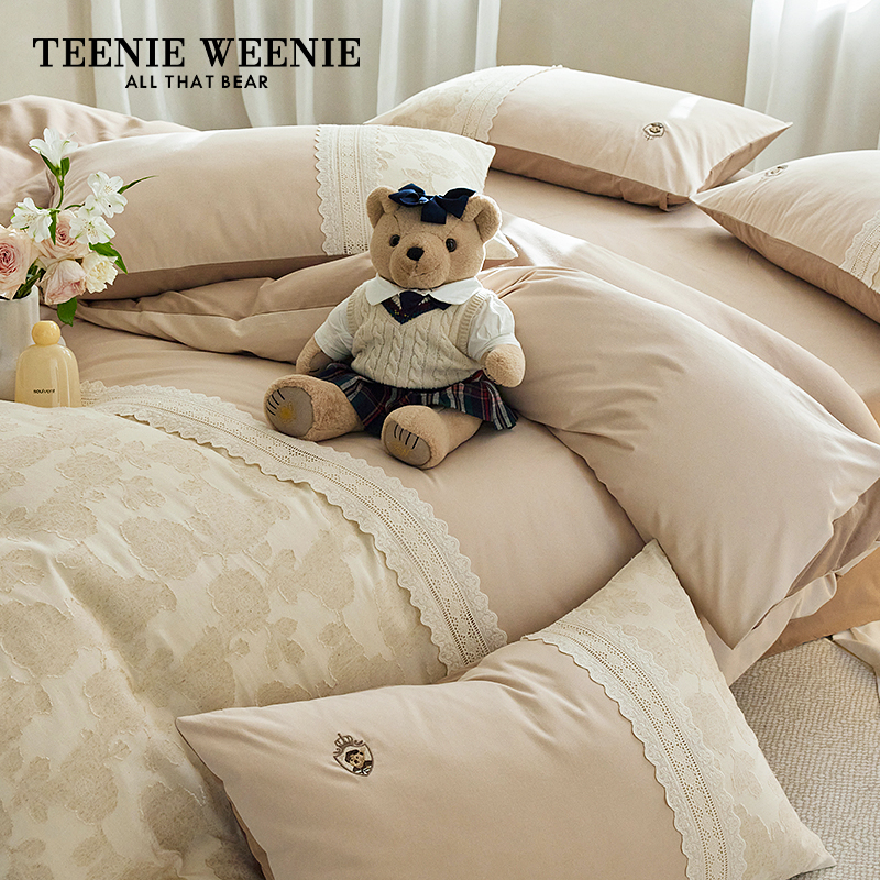 TeenieWeenie法式刺绣四件套