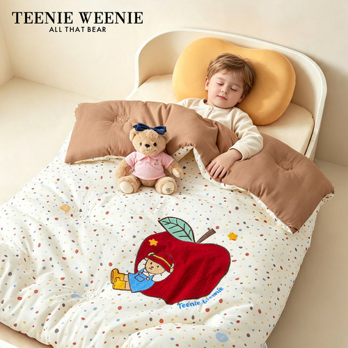 TeenieWeenie全棉双层纱抗菌被芯