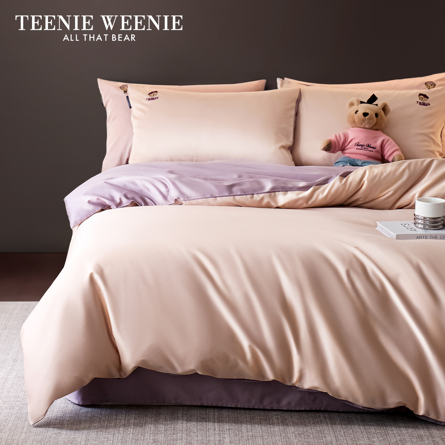 TW民宿风高档长绒棉四件套A类全棉酒店床上用品轻奢裸睡被套礼盒,床上用品,酒店床品套件,淘宝优惠券,粉丝福利购,淘宝优惠卷