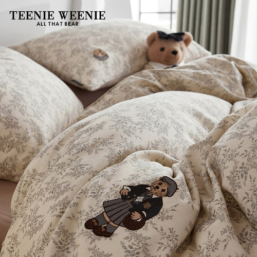 TeenieWeenie全棉双层纱四件套