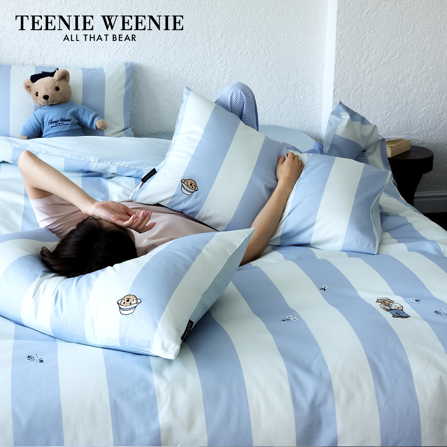 TeenieWeenie60支长绒棉四件套