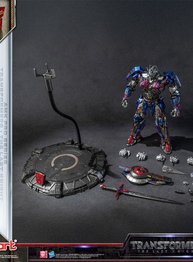 YOLOPARK 变形金刚5骑士柱擎天柱AMK PRO拼装手办预组装可动模型