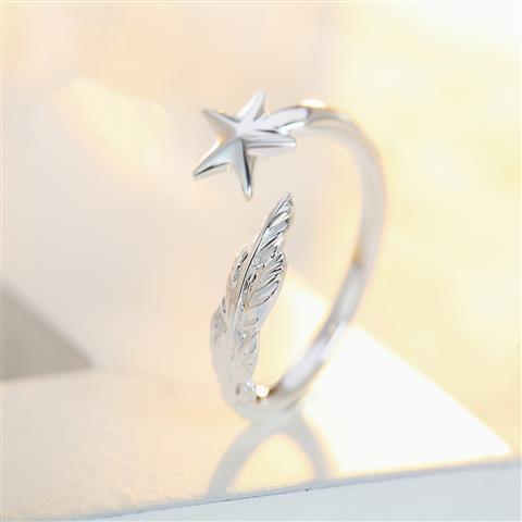 925银军恋戒指一号哨位领花女送军嫂520生日礼物军恋异地礼物饰品