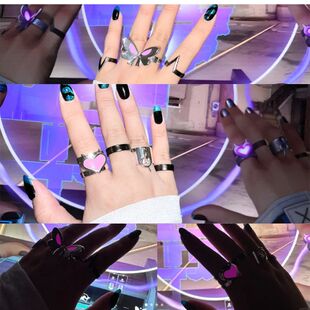 《无畏契约》暮蝶戒指游戏同人周边二次元cos暮蝶个性精致新款潮