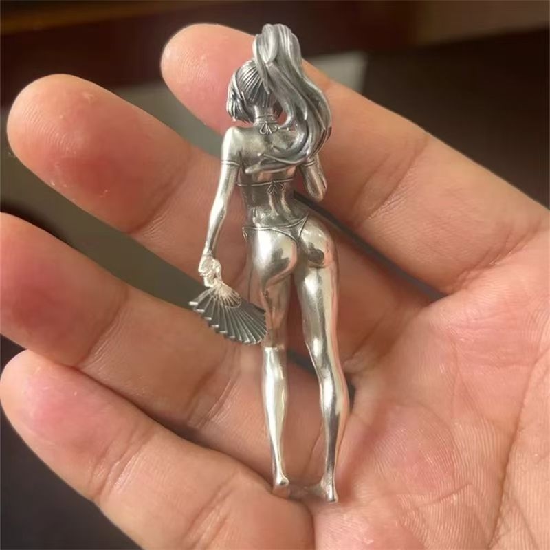 不知火舞摆件时尚新宠欧美风艺术做旧挂件彰显独特品味