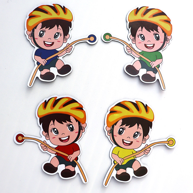 爬山人物磁性贴黑板教具英语课堂竞赛配件儿童分组游戏早教公开课