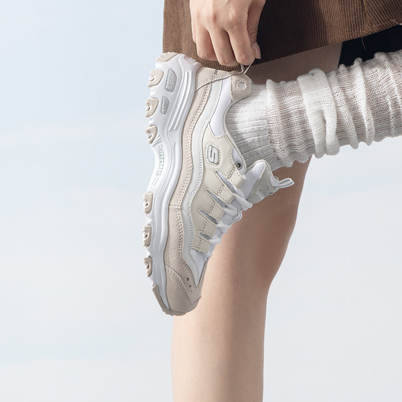 斯凯奇官方正品冬季新款增高熊猫鞋女鞋百搭休闲运动鞋子女款,女鞋,时尚休闲鞋,淘宝优惠券,粉丝福利购,淘宝优惠卷