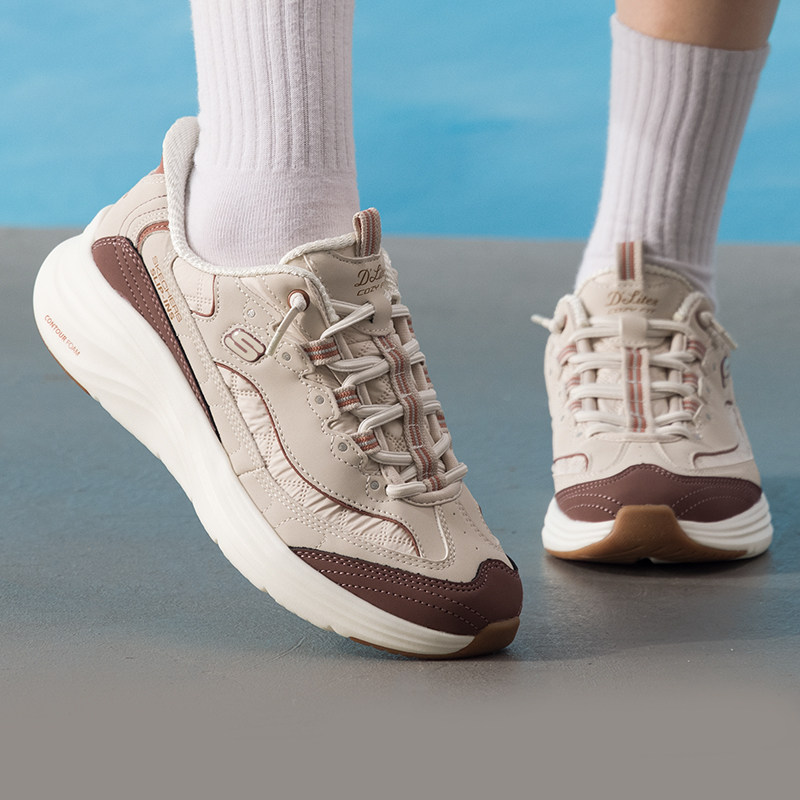 斯凯奇秋季新款女鞋软底增高休闲鞋透气运动鞋闪穿,女鞋,时尚休闲鞋,淘宝优惠券,粉丝福利购,淘宝优惠卷