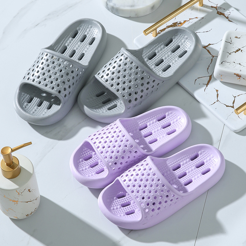 浴室漏水软底拖鞋男士家用情侣外穿室内家居居家凉拖鞋女舒适