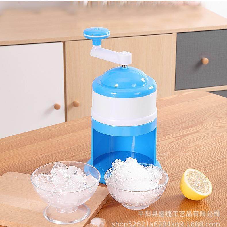 新款直销刨冰机手动冰沙机家用小型迷你爆雹冰机破冰器手摇碎冰机