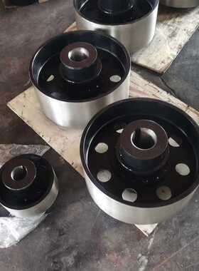 新款直销供应NGCLZ制动轮鼓形齿联轴器500制动轮刹车盘45钢齿轮联