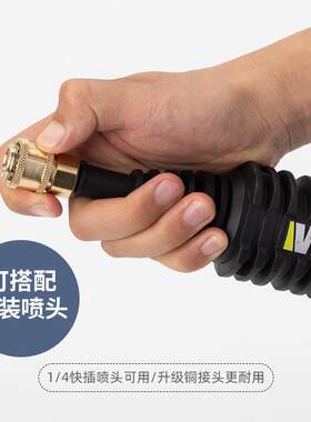 新款直销铜接头家用无线锂电洗车机短杆威克士清洗机配件快接头短