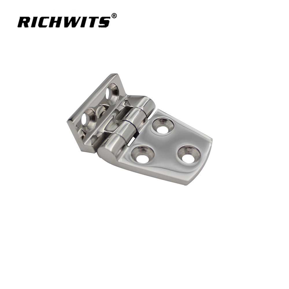 新款直销RICHWITS 不锈钢316直角合页 船舶甲板铰链 平开合页