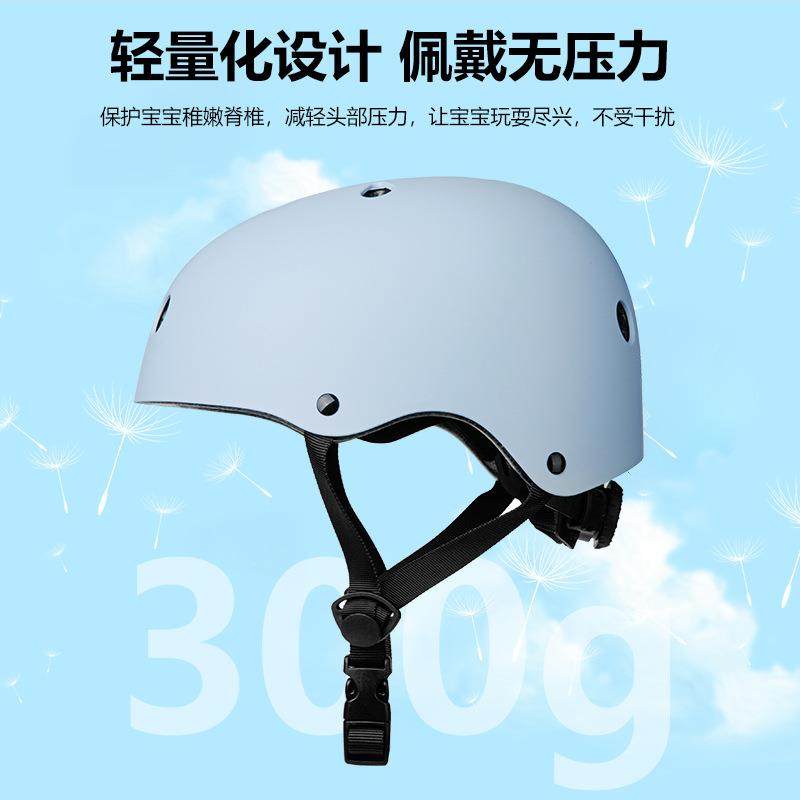 新款直销儿童头盔自行车骑行头盔小孩轮滑滑板梅花盔男孩女孩透气