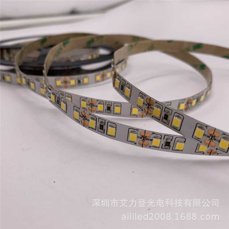 新款直销LED 2835 软灯条 12V低压贴片120灯/米双面板 裸板不防水