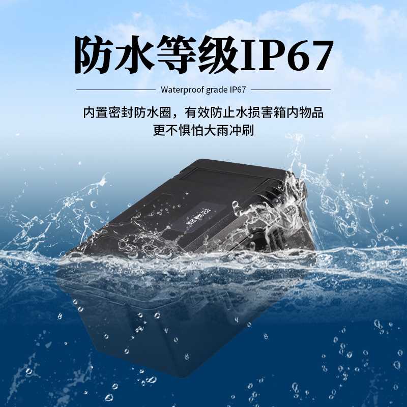 新款直销传承大小号塑料防护箱手提家用电钻维修五金工具箱tool b