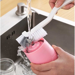 新款直销塑料龙虾刷可清洁豆浆机刷厨房榨汁机清洁神器日式杯刷长