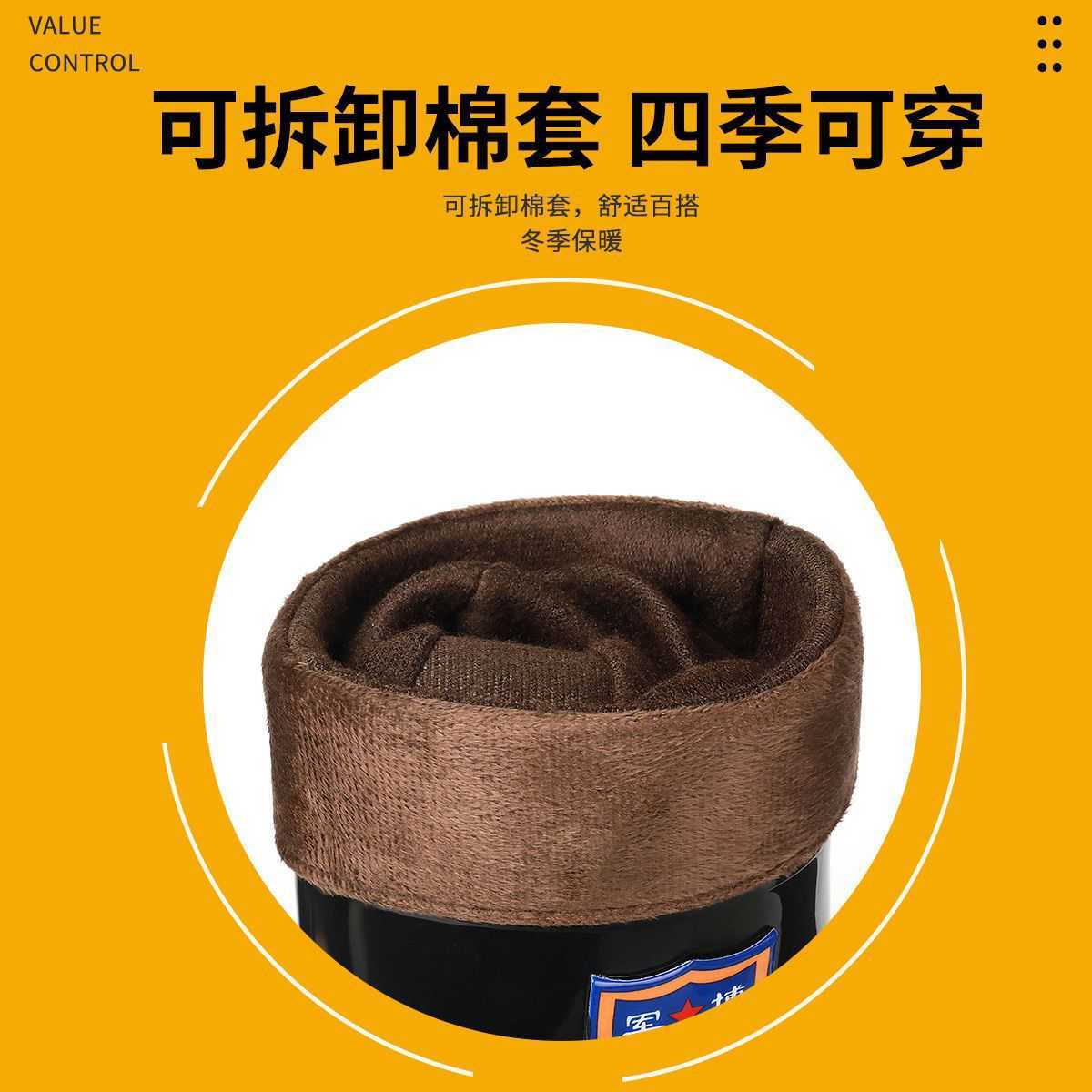 新款直销雨鞋耐磨牛津底水鞋男女保暖耐酸碱高筒加厚雨靴男款防水