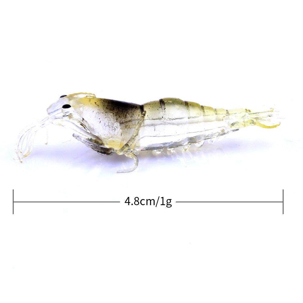 新款直销新款路亚仿真小虾软饵4.8CM 5只五色袋装鱼饵垂钓钓鱼诱,户外/登山/野营/旅行用品,台钓饵,淘宝优惠券,粉丝福利购,淘宝优惠卷