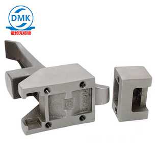 新款直销304不锈钢冷冻柜门锁DK615搭扣锁迫紧密闭工业门把手锁明