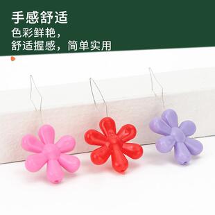 直销彩色梅花塑料穿针器 新款 缝纫机穿线神器手工缝纫DIY配件老人