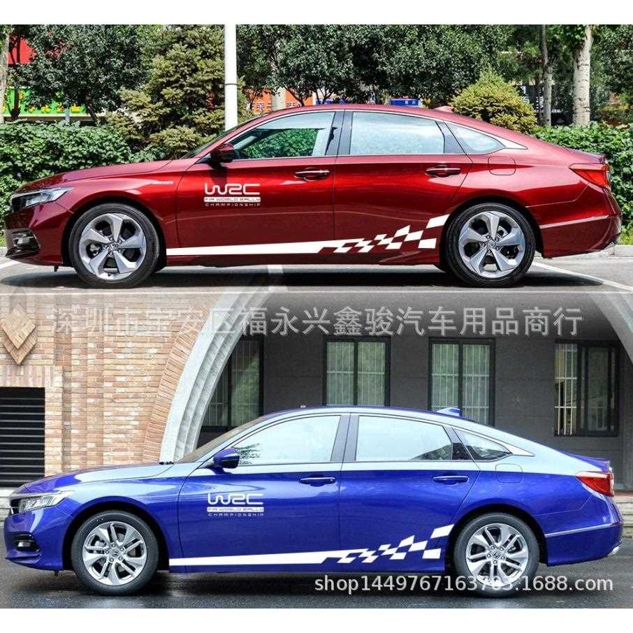 新款直销汽车车身反光贴纸 WRC车身拉花装饰车贴 车门车身全车套