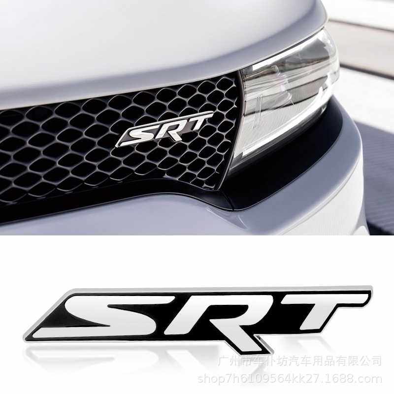 新款直销适用道奇DODGE挑战者酷威酷博SRT中网标改装RT金属车贴车