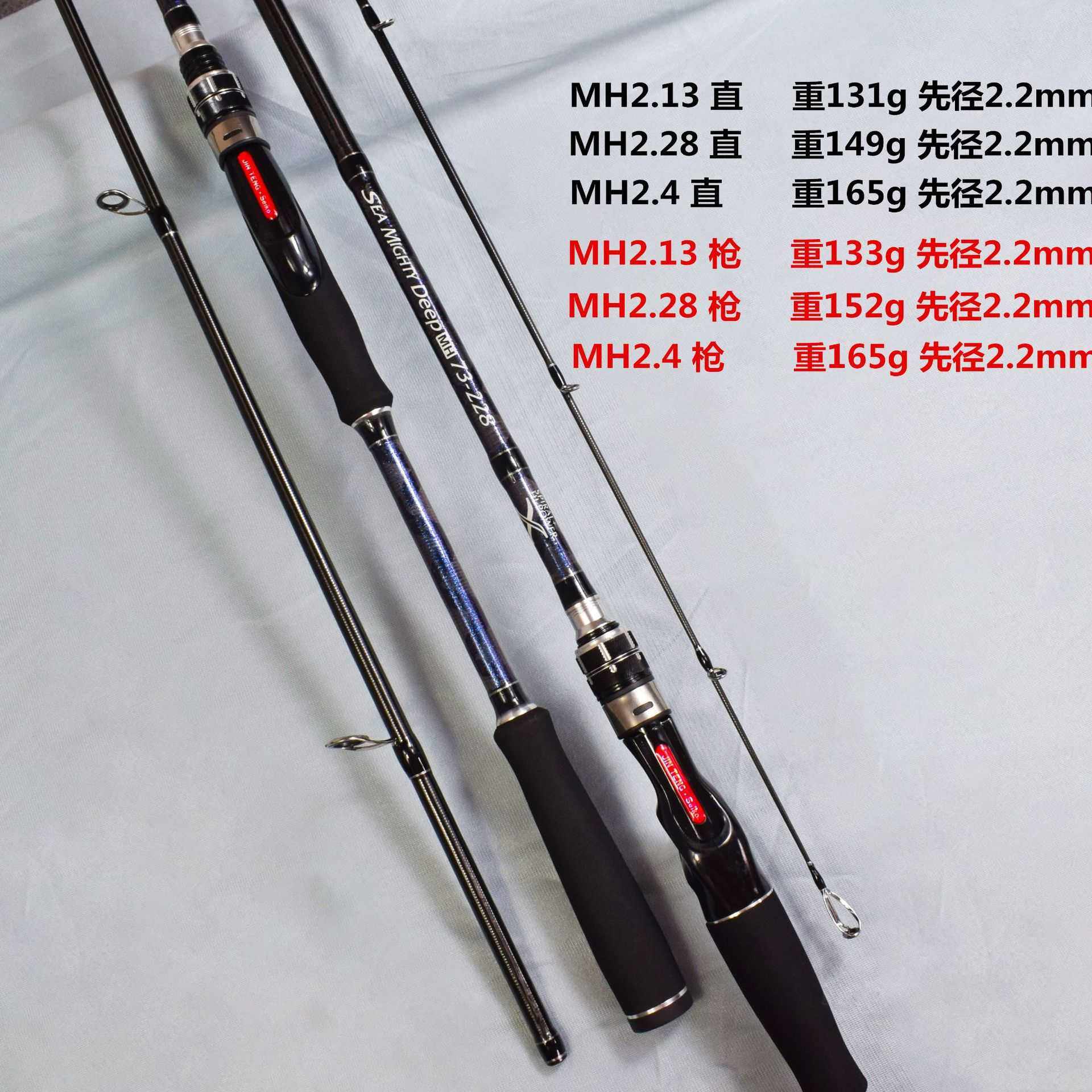 新款直销黑杰仕MH路亚竿碳素超硬路亚杆中快调直柄枪柄远投翘嘴鲈,户外/登山/野营/旅行用品,路亚竿,淘宝优惠券,粉丝福利购,淘宝优惠卷