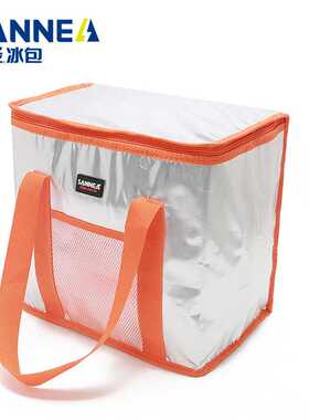 新款直销SANNE铝膜保温袋 户外野餐手提便当包 冷藏保鲜保冷送餐