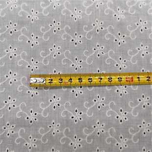 新款直销大机绣新品 日式马褂刺绣布料 现货 9088棉布打孔定位绣