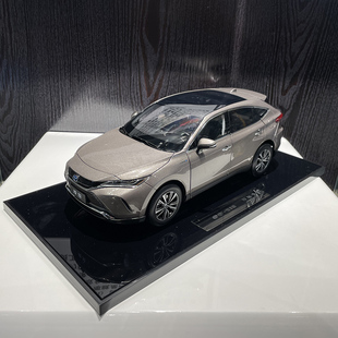 凌放車模 TOYOTA HARRIER 越野車合金汽車模型 原廠一汽豐田