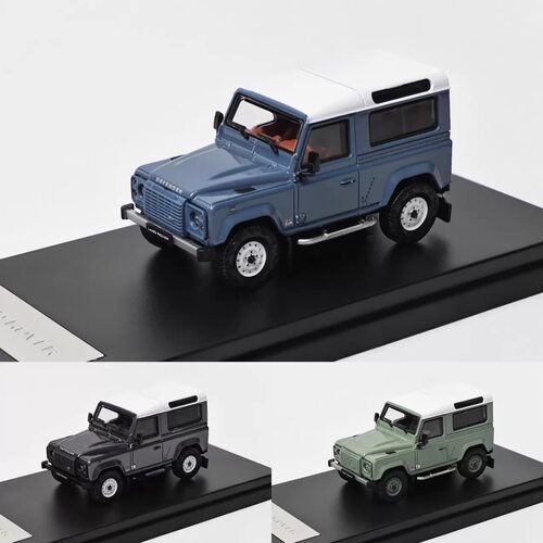 2015款路虎卫士90 166传承版 V8 LCD 1:64 Defender 合金汽车模型