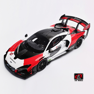 预LCD迈凯伦McLaren 塞纳Senna GTR合金全开模型1:18收藏跑车车模