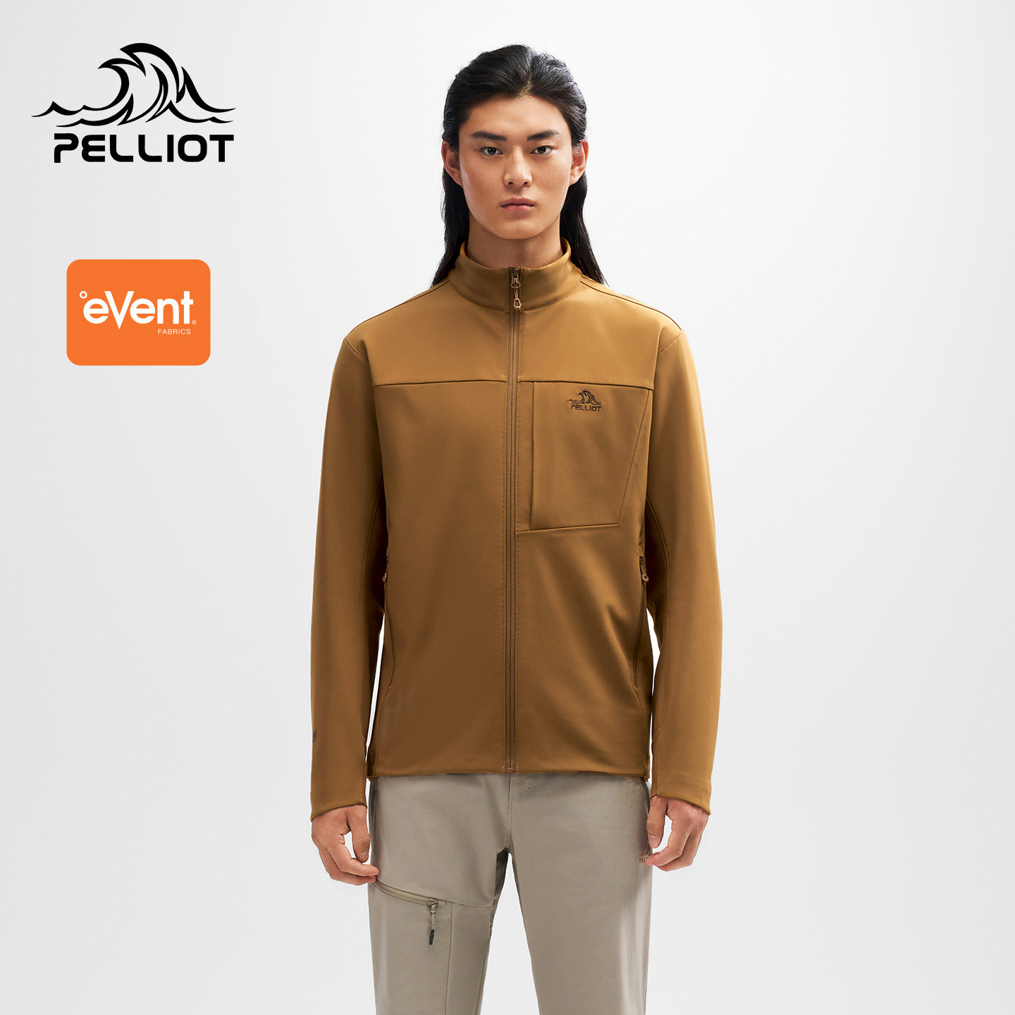 【P系列】伯希和立领软壳衣男2025年新款eVent户外专业防风登山服,户外/登山/野营/旅行用品,软壳衣,淘宝优惠券,粉丝福利购,淘宝优惠卷