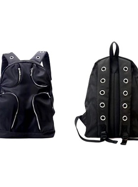 CybeLove(CL*) 24s 尼龙多口袋背包黑色战术大容量双肩包