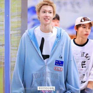 SS26 YOUNGYTKING Palyhollywood Cortis风雾霾蓝卫衣男女