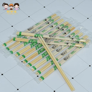 原木木质一次性筷子饭店便宜高档家用餐具独立包装竹筷子商用套装