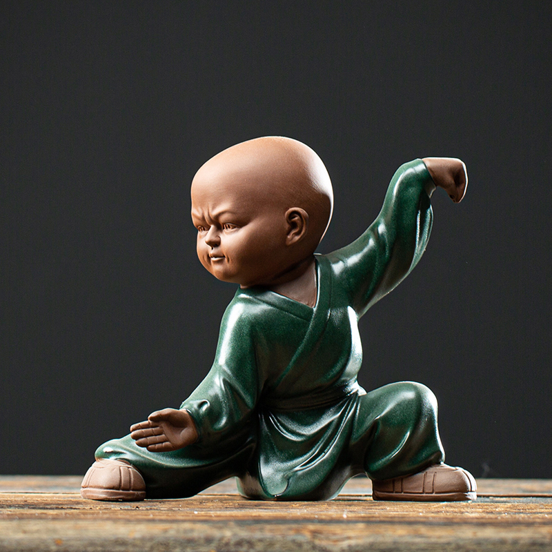 憨匠先生手工精品小和尚摆件